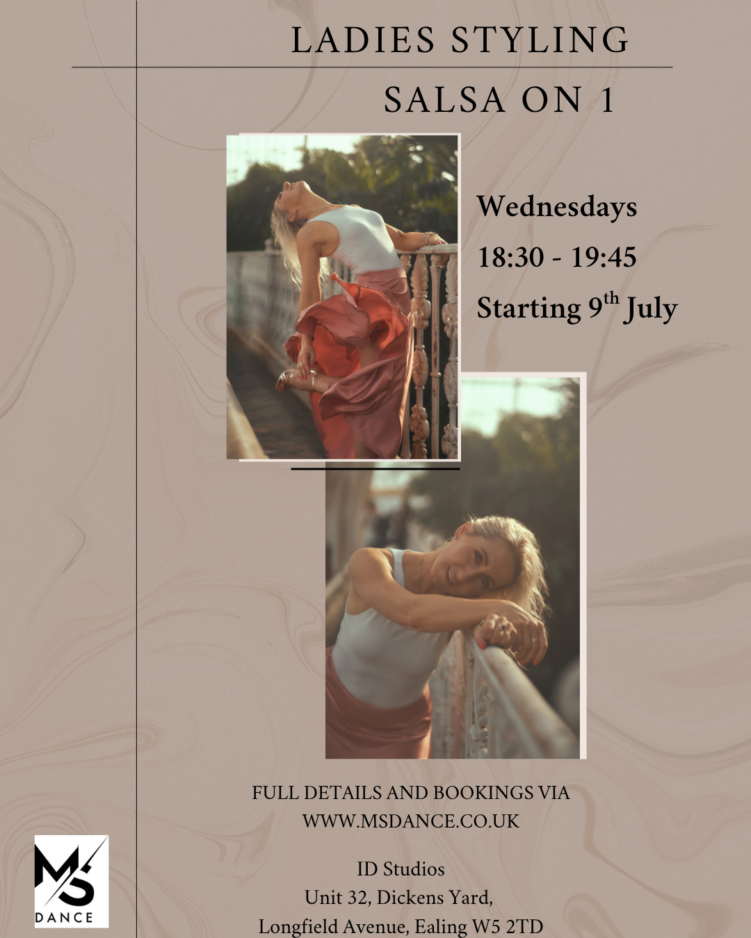 Ladies Styling Salsa on1  